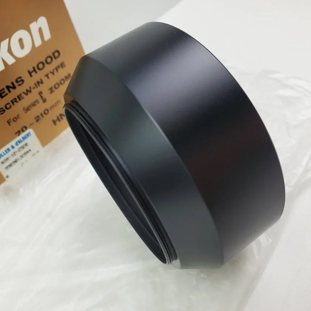 Nikon Lens Hood HN-24 Vintage Screw-In Type Series E Zoom 70-120mm f/4 Box NOS